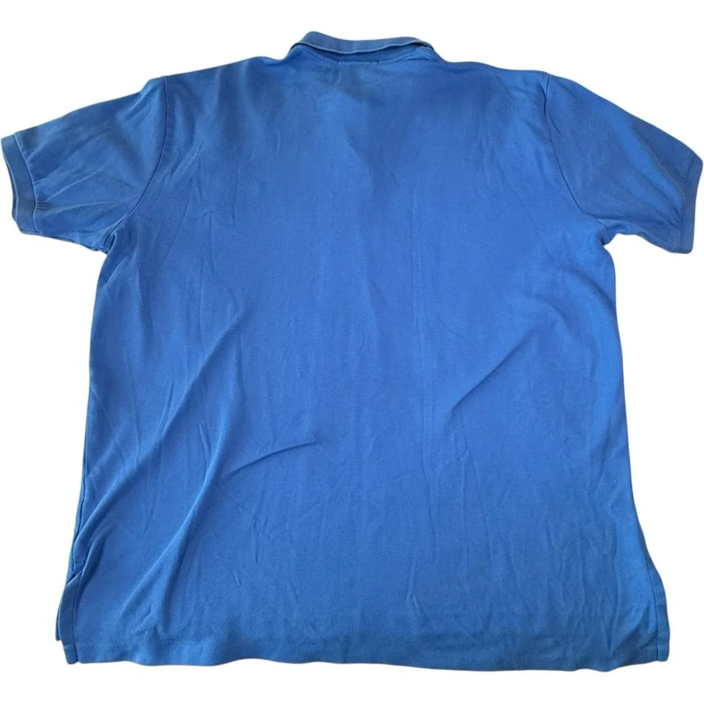 Polo Ralph Lauren Polo Shirt Mens XL Blue Classic Fit Cotton Short Sleeve Pony